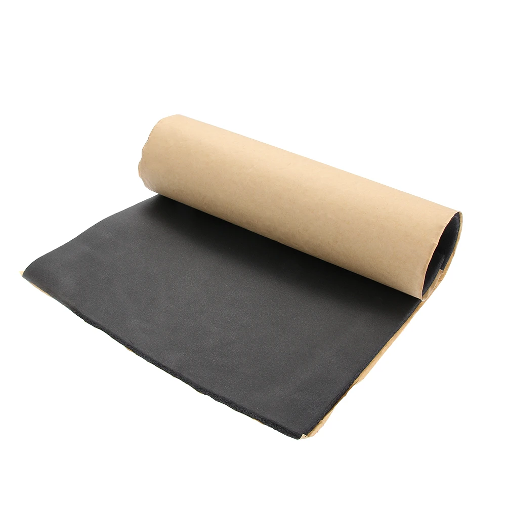

6mm Car Auto Adhesive Deadener cotton Van Sound Proofing Deadening Insulation Closed Cell Foam 30 x 50cm