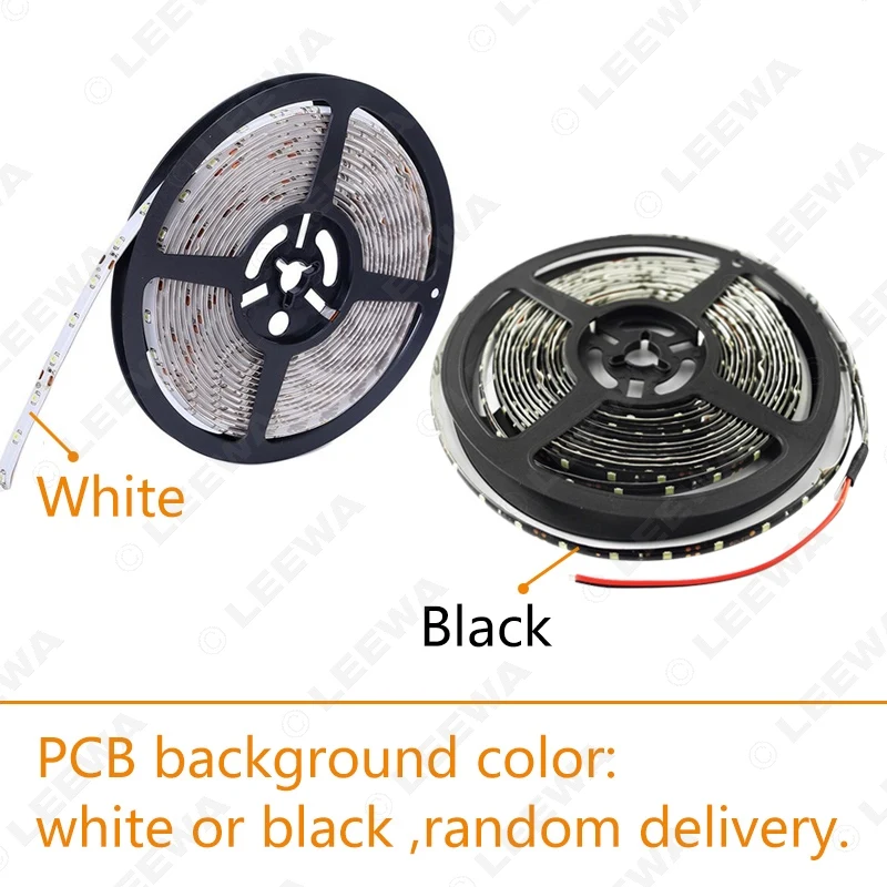 1 шт. 24В 500 см 5 м 3528/1210SMD 300leds Водонепроницаемая Автомобильная декоративная
