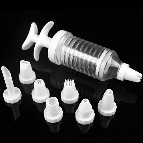 Practical Hot 8Pcs Nozzles Icing Cake Decorating Tool Set