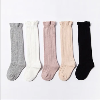 

Toddler Knee High Lace Sock Long girls Cute Leg Warmers Fox Socks For Newborns Infantile Autumn Baby kid socks for girls Newborn