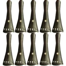 NAOMI 10 шт. 5 струн хвостовая часть 4/4 скрипка черное дерево хвостовая часть для скрипки lutier DIY аксессуары для скрипки Новые