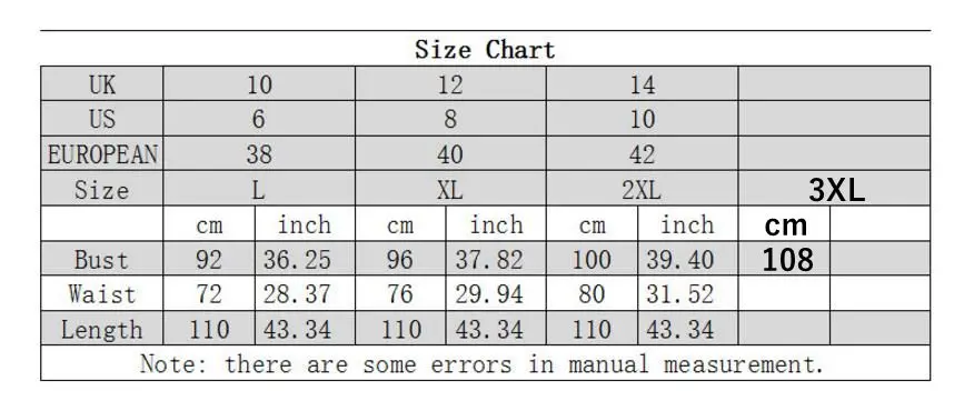 Ladies Clothes Size Chart