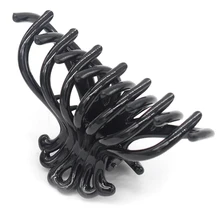 1 шт. Для женщин Мода Пластик зажим для волос бабочка Холдинг зажимы для волос коготь практические исправить парикмахерские раздел инструмента для укладки