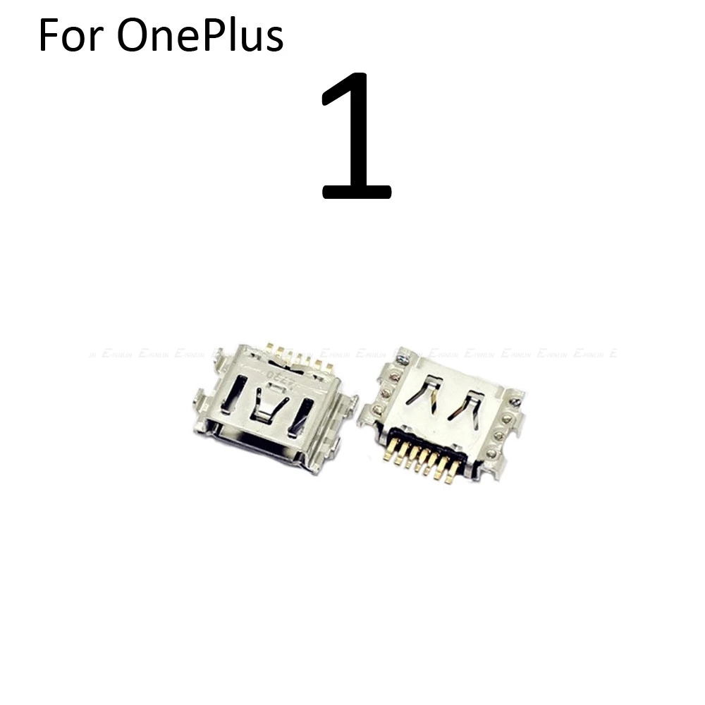 2 шт./лот Type C Micro USB Jack зарядный порт для OnePlus X 1 3 3T 5T 6T 7 7T 8 Pro 5G Разъем зарядного