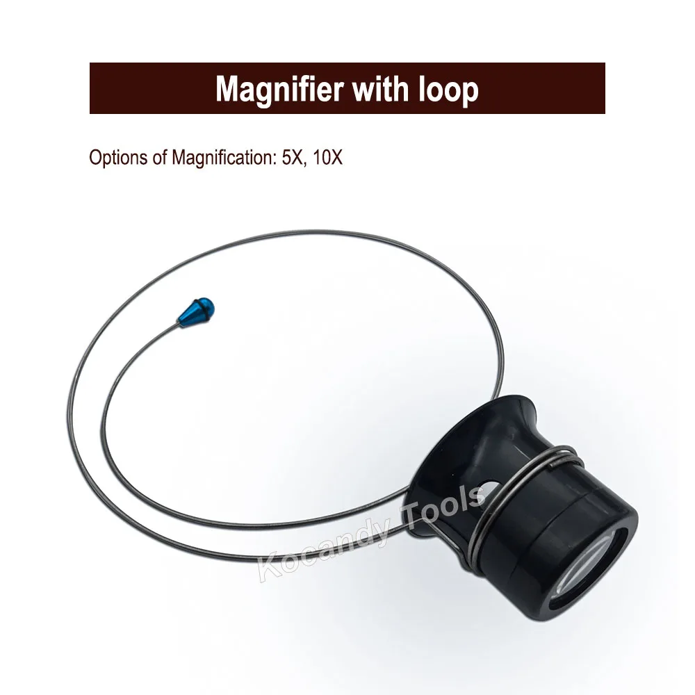 Head Band Eye Magnifier Лупа Лупы для ювелиров Цепные часы Часовщики как инструменты