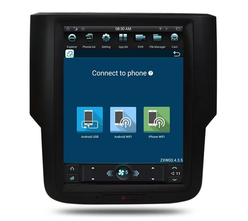 1" Тесла android-автомагнитолы gps навигации мультимедийный плеер для Dodge Ram- Авто Стерео вертикальный Экран 2 ГБ+ 32 ГБ