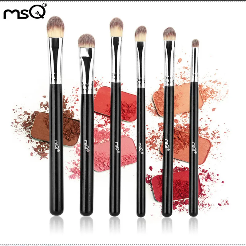 MSQ 6pcs Eyeshadow Makeup Brushes Set Professional Eye Brush Eye Shadow
