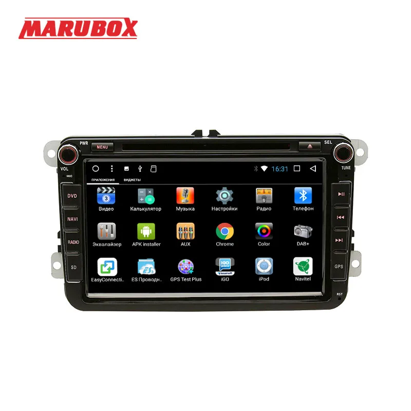 Cheap MARUBOX 2Din Android 8 For Volkswagen Passat B6 POLO GOLF 5 Skoda Octavia GPS Navi DVD Stereo Radio Car Multimedia Player 2