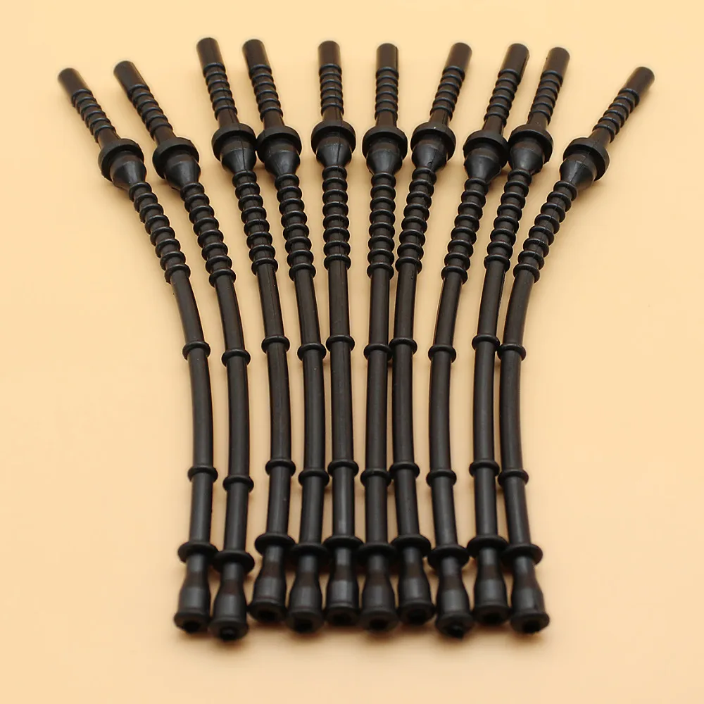 10 шт./лот резиновые детали для топливных трубок STIHL FS120 FS200 FS250 FS300 FS350 FS450 FS480 41283580800
