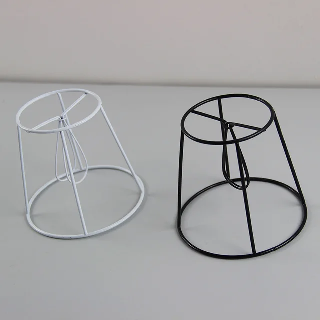 6PCS Dia12cm Iron Lamp Shade Frame DIY Clip On 6PCS Dia12cm Iron Lamp Shade Frame DIY Clip On