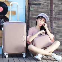 KAWEIDA 1" 20" 2" 24" чемодан с колесиками для девочек и детей розовые багажные наборы сумка на колесиках для путешествий Сумки детские чемоданы