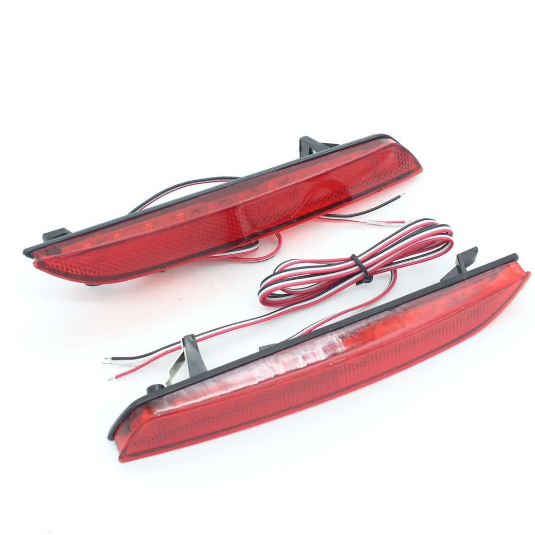 

Dongzhen Backup Tail Rear Bumper Lamp LED Reflector stop Brake light fog lamp Fit For Honda Fit 2010-2013 car styling
