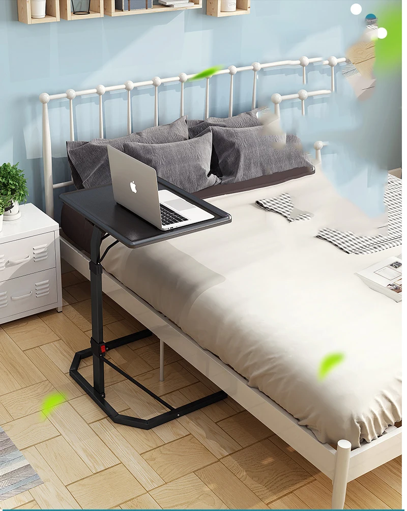 Мебель для спальни, складной компьютерный стол, диван, регулируемый и портативный стол для ноутбука, вращающаяся кровать для ноутбука, планшет 43*51 см