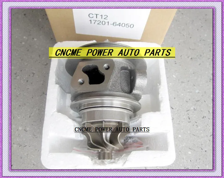 TURBO CHRA Cartridge of CT12 17201-64050 17201 64050 1720164050 Turbine Turbocharger For TOYOTA Lite Ace Engine 2CT 2C-T 2.0L (4)
