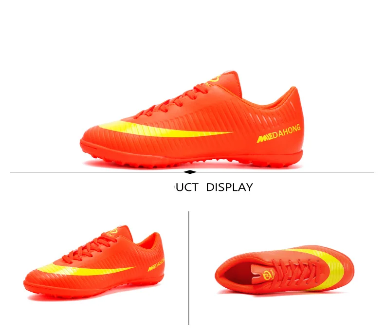 Soccer Shoes for men Kids indoor football Shoes sneakers turf superfly futsal original football boots Comfortable Waterproof (7)