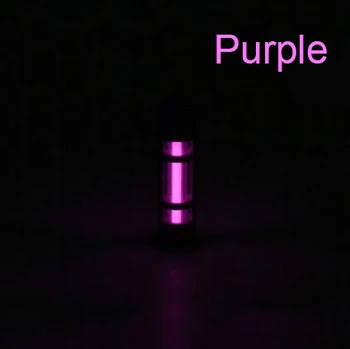 

Titanium tritium keychain key ring luminous tritium gas lamp lifesaving emergency lights Automatic light 25 years