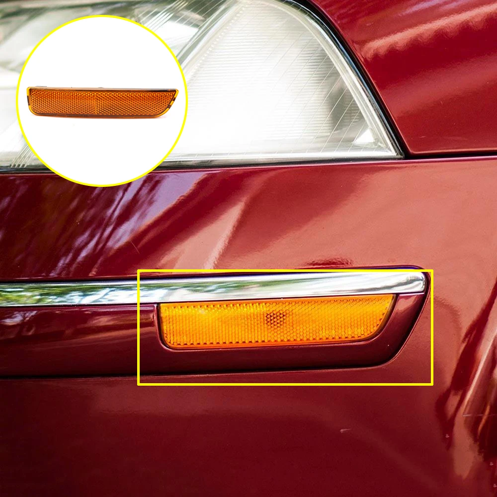 12 В Автомобильный светодиодный светильник Янтарный боковой габаритный светильник габаритный фонарь передний/задний бампер светильник s парковка для Passat B5.5 2001-2005 левый и правый