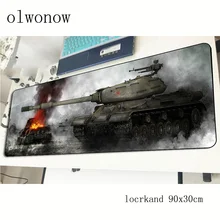World of Tanks mousepad 900x300x2mm thick gaming mouse pad gamer mat locked edge game computer desk
