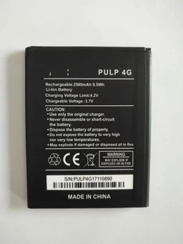 

For Wiko Pulp 4G Battery 2500mAh replacement Backup Battery For Wiko Pulp 4G Smartphone with phone stander for gift