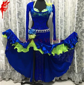 

New India belly dance clothes luxury belly dance 3pcs set(top/bra/skirt) women belly dance Performance suit girls style clothing
