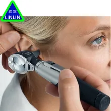 LINLIN шаблон Профессиональный диагностический набор медицинский уход за ушами светодиодный отоскоп высококачественный прибор для обнаружения ушей
