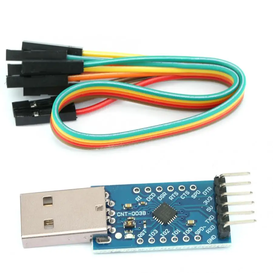 CP2104 USB 2 0 к TTL UART 6 Контактный Модуль последовательный преобразователь плата