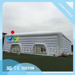 25X24X8 M Открытый четыре двери большой дисплей палатки надувная палатка шатер смешать с двумя мастерство