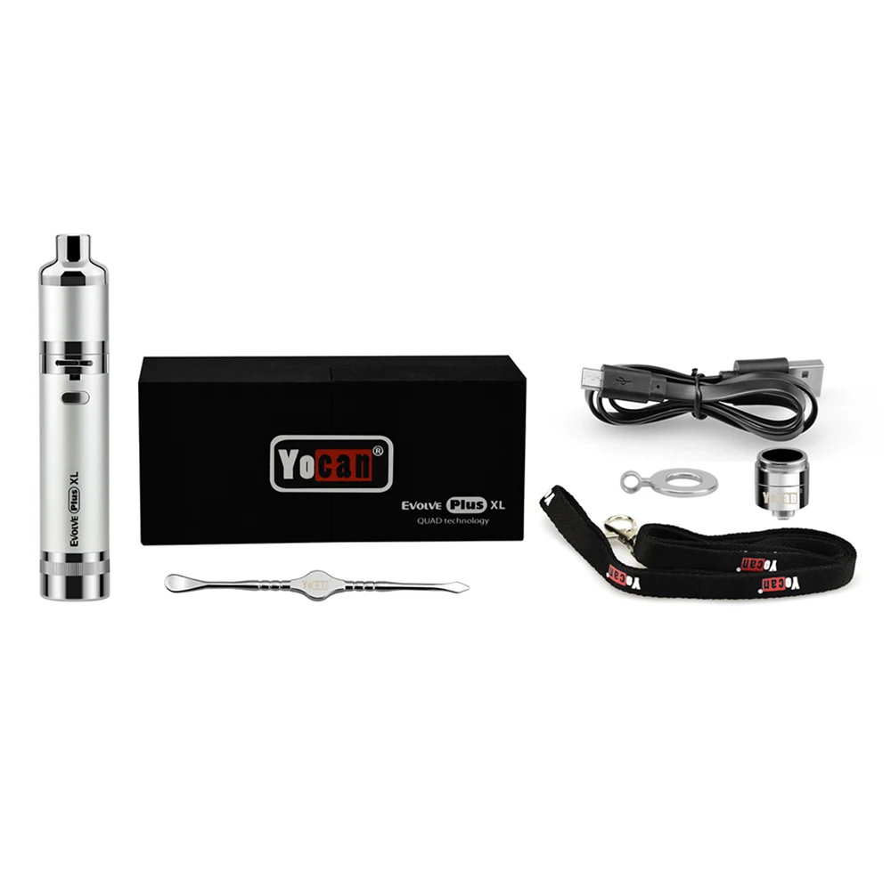 Оригинальный набор вощеных ручек Yocan Evolve Plus XL 1400 мАч стартовый вейп испаритель с