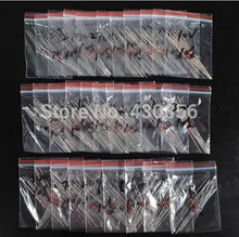 (2V4 to 8V2) 140 Pcs 14 Values*10pcs 1/2W 0.5W Zener Diode Assorted kit Assortment Set New