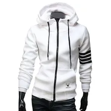 2016 Brand New Fashion Sweatshirt Casual Men’s Hoodies Zipper Mens Hoodie Hight Quality Autumn Coat Fleece