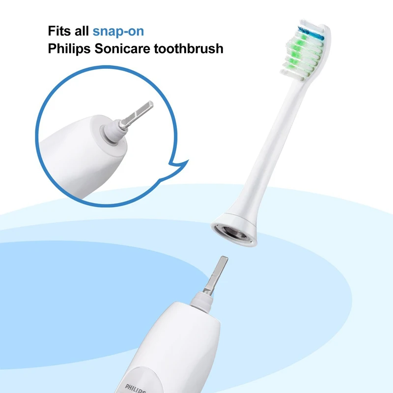 4 шт. Замена Зубная щётка головок для зубной щетки Philips Sonicare ProResults HX6013/66 HX6530 HX9340 HX6930 HX6950 HX6710 HX9140 HX3216