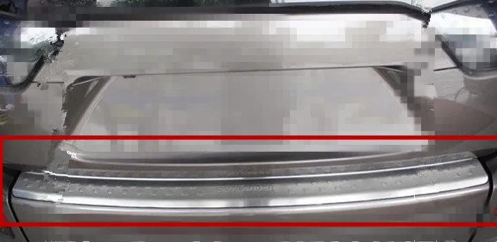 304 протектор заднего бампера из нержавеющей стали для Mitsubishi Outlander EX Evolution X 2008-2011