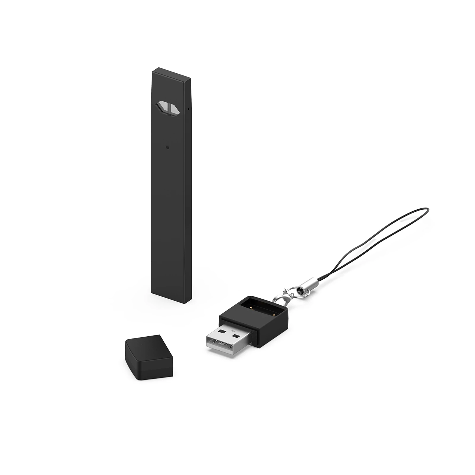 Миниатюрная Электронная сигарета зарядное устройство для JUUL электронная сигарета 1/2 поколения зарядное устройство s черный