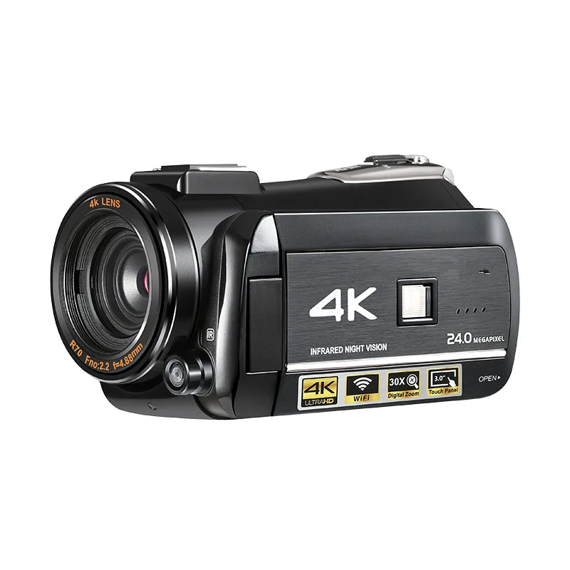 Winait Super 4k wifi цифровая видеокамера ночного видения с 3 0 ''сенсорным дисплеем 30x