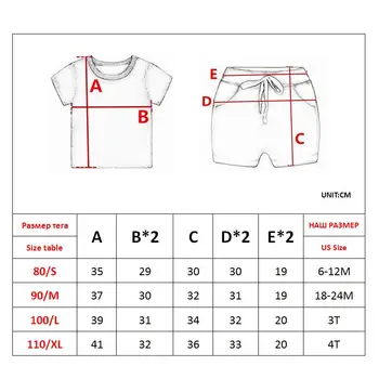 Hot Baby Boys Clothing Sets Brand Cartoon Bear Children Summer Boys Girl Clothes Kids Set Cotton T-shit + Short Pants 6