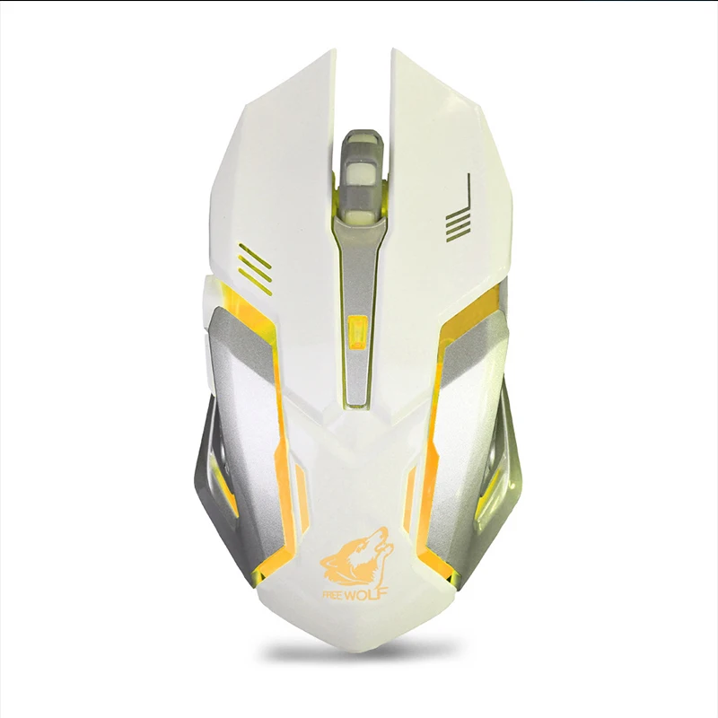  Mouse New 2.4GHz Wireless Mouse Rechargeable Silent USB Optical Ergonomic Gaming Mini Micefor for C