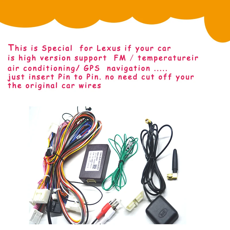 Cheap LSON 2 din Car Multimedia Player Quad Core Android 8.0 Car Radio GPS Navigation for Lexus IS250 IS200 IS220 IS300 IS330 IS350 4