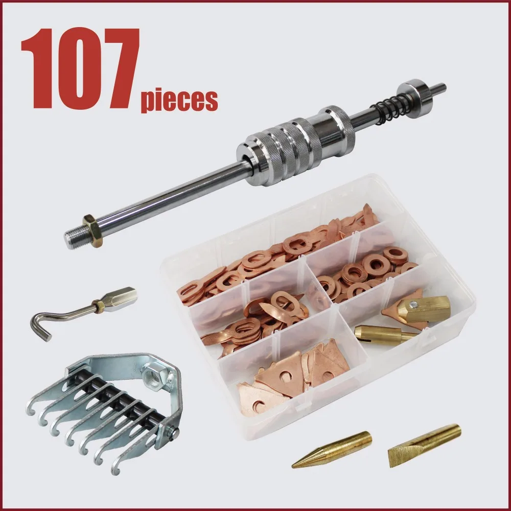 dent pulling system stud welder welding kit claw hook slide hammer