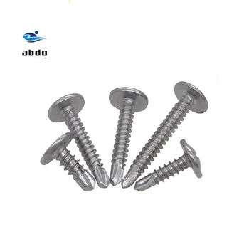 

50pcs M4.2 dovetail screw 410 stainless steel head drilling screws countersunk head self drilling screws cross drill tail screws