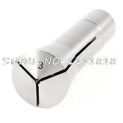 

R8 0.12" Bit Clamp 10mm Thread Steel Spring Collet for Automatic Milling Lathes