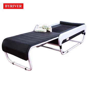 

BYRIVER 2018 Best 3D Electric Massage Bed Korea V3 APMS Auto Spine Scan Thermal Back Strectcher Massager Slide Foldable Design