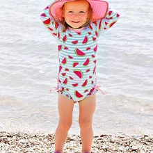 Летний купальный костюм для маленьких девочек комбинезон одежда комплект бикини купальники купальник купальная одежда Пляжная купальный