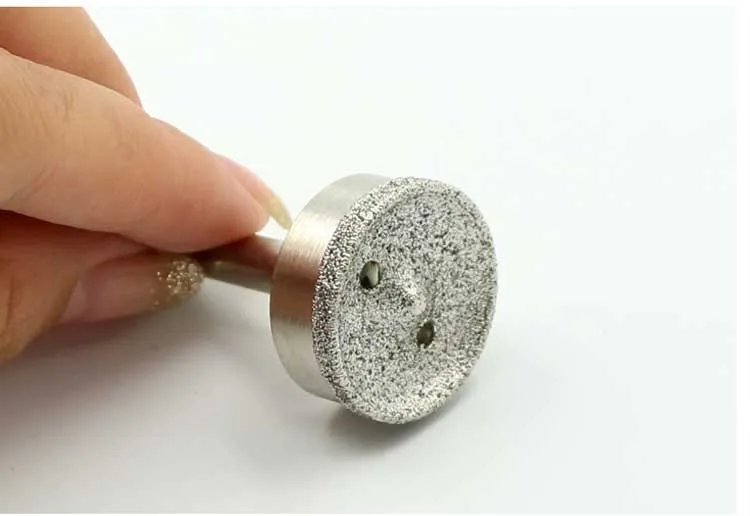 Шт. 5 шт. Алмаз установлен точка для Агат Камень мира Кнопка обработки внешний диаметр от мм 12 мм до мм 50 грит 80 MT050