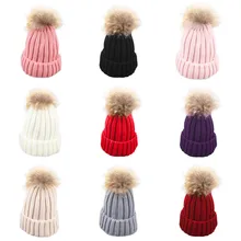 Новые модные мужские и женские Мешковатые теплые вязанные крючком зимние шерстяные вязаные лыжные детская Шапка-бини шлепки шапки горячая распродажа высокое качество#35