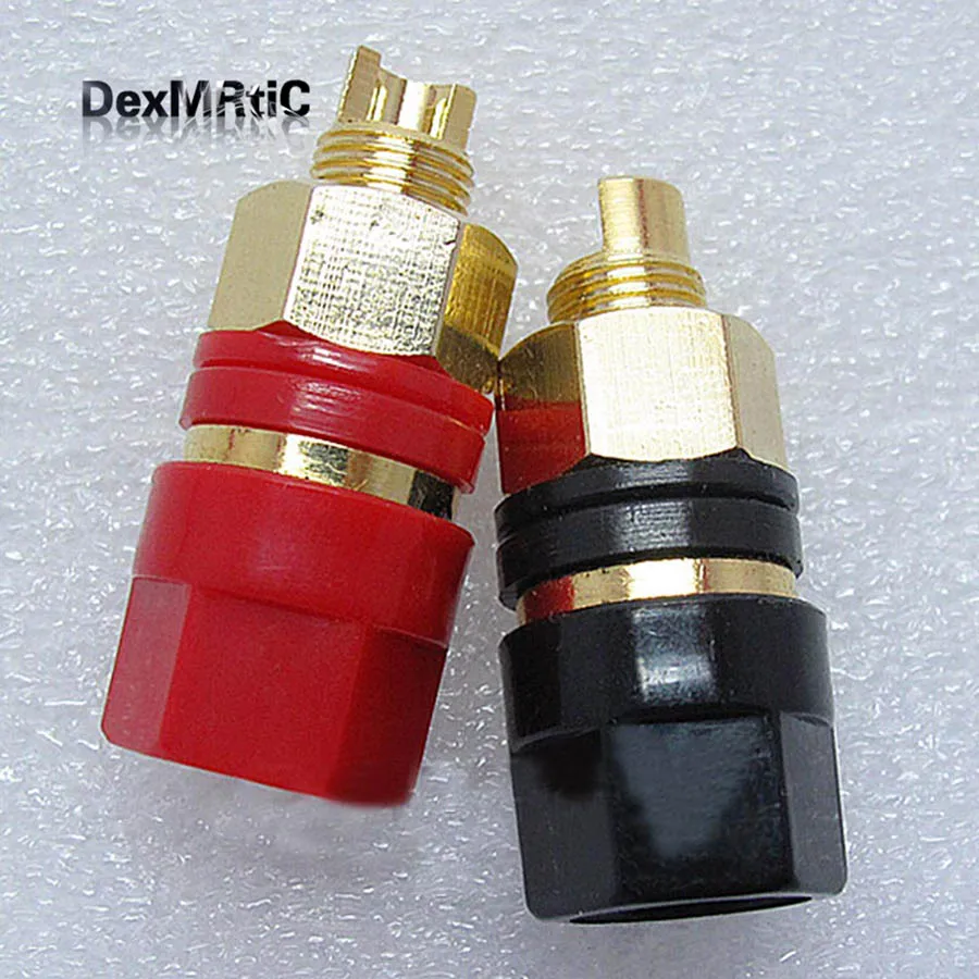 Buy A pair Banana connector Gold plated Banana plug