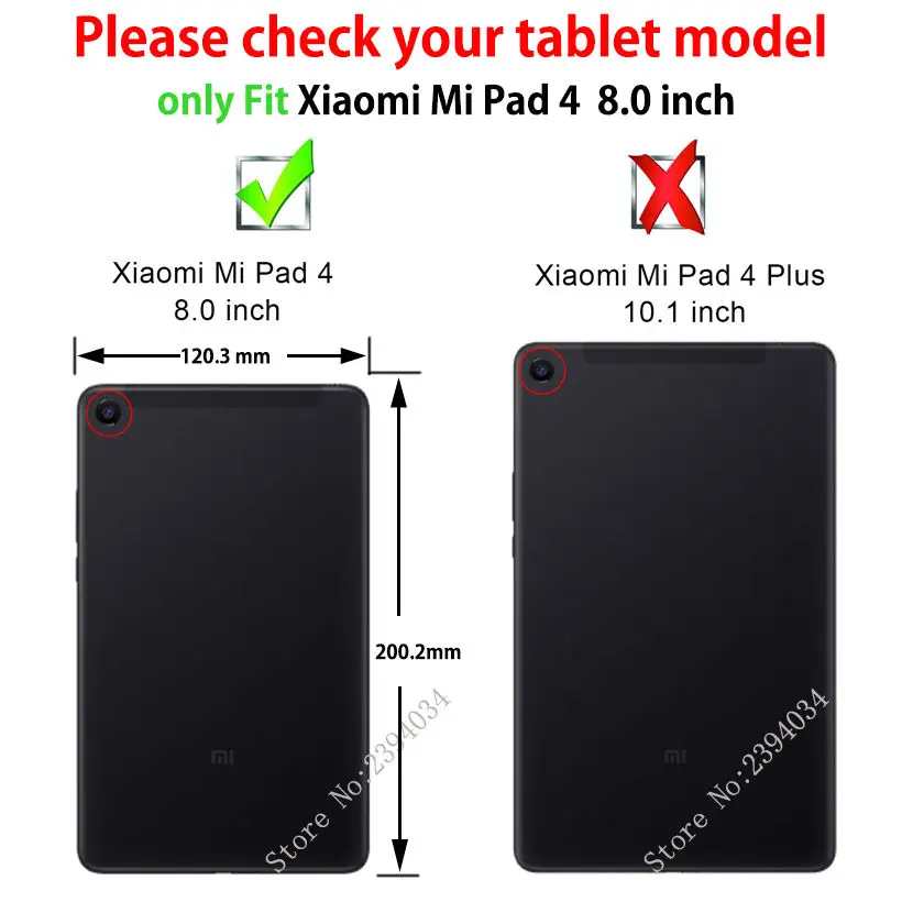 Чехол для Xiaomi mi Pad 4 mi pad4, 8,0 дюймов, сверхпрочный чехол 2 в 1, гибридный прочный Чехол-подставка для планшета