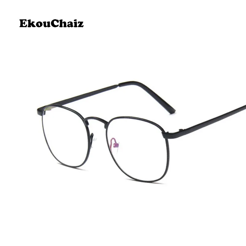 EkouChaiz New Alloy Unisex Glasses Frames Clear AC Lens Superior Solid