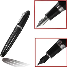 Affordable Jinhao 159 Black And Silver M Nib Fountain Pen Thick Gift
