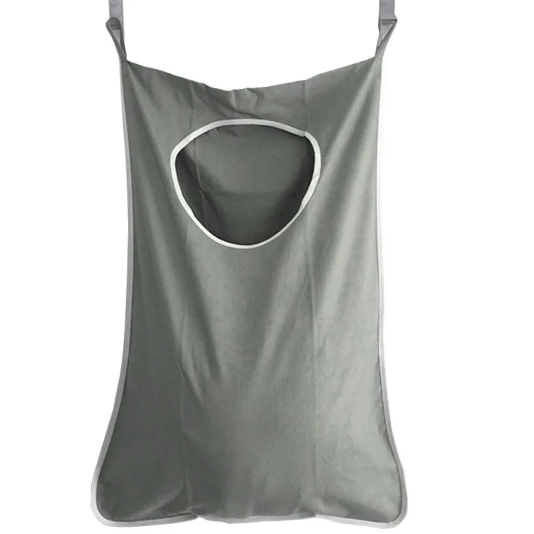 

Household Hanging Laundry Hamper Over The Door Large Capacity Dirty Clothes Storage Portable Durable Oxford Cloth Recycle Bag