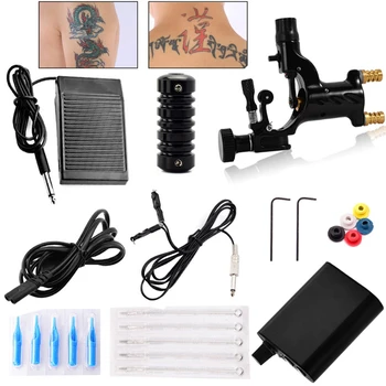 

Professional full-set Tattoo Power Supply Kit Beginner Grips Kits Tattoo Machine Guns Equipment for Beginners Permanent Makeup